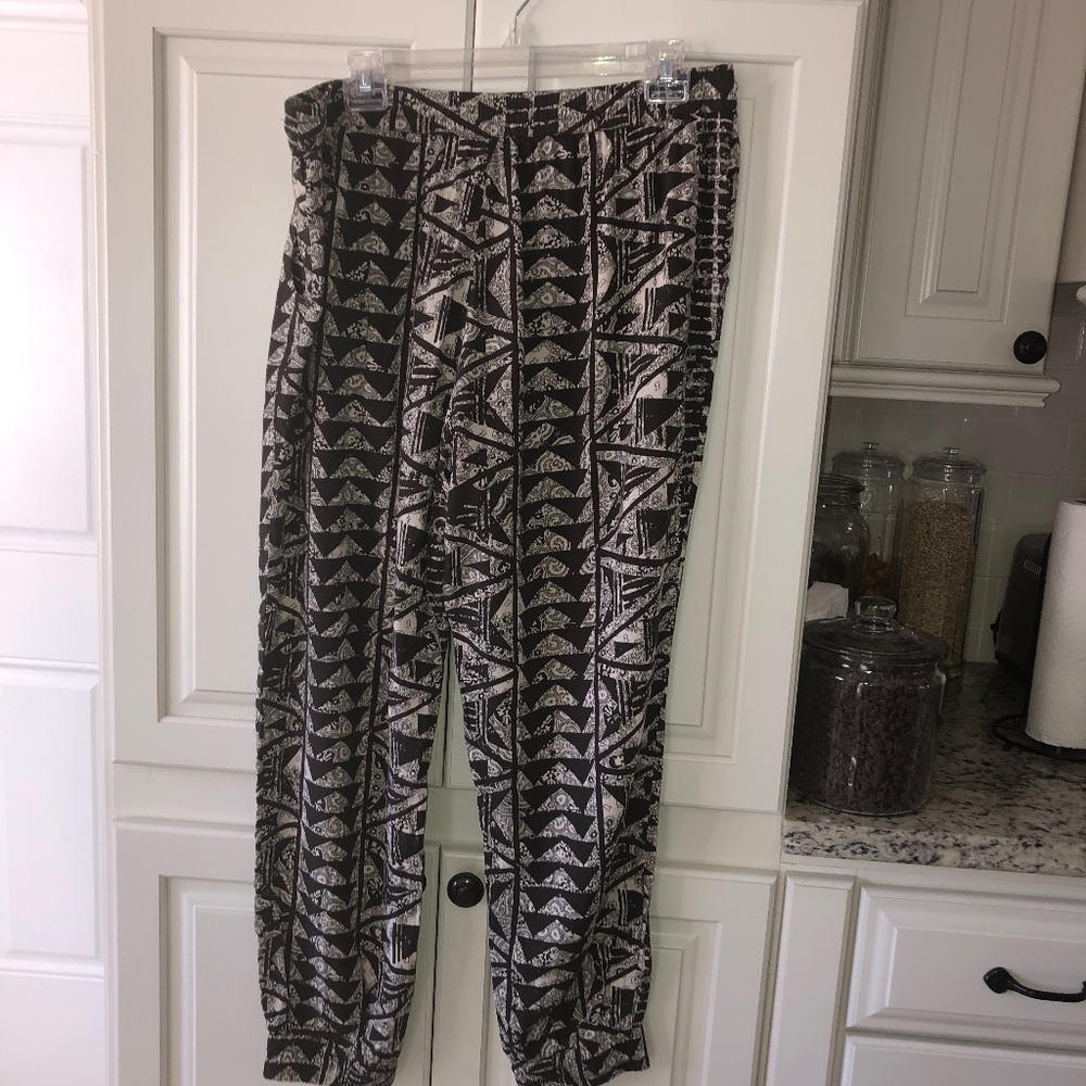 Mossimo Large Tribal Palazzo Joggers